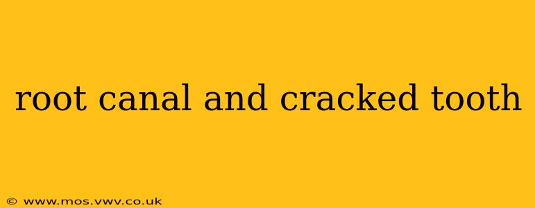 root canal and cracked tooth