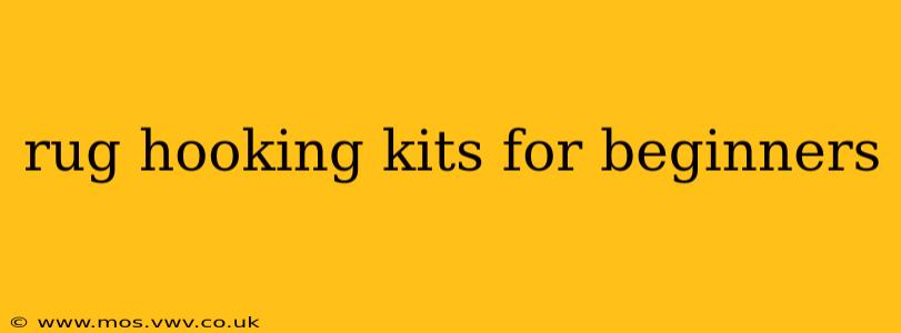 rug hooking kits for beginners