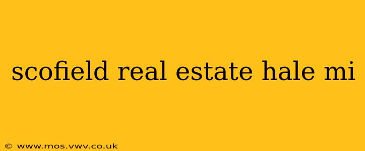scofield real estate hale mi