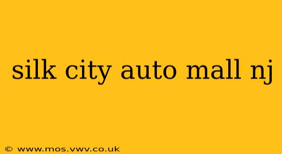 silk city auto mall nj