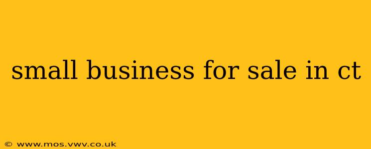 small business for sale in ct