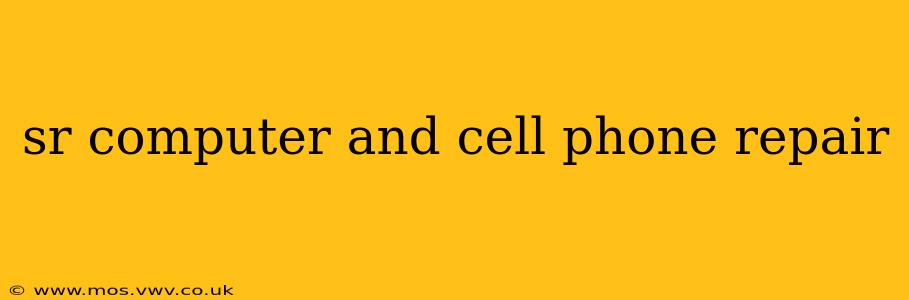 sr computer and cell phone repair