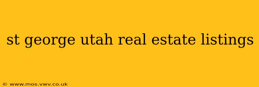 st george utah real estate listings