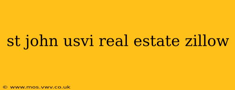 st john usvi real estate zillow