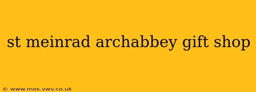 st meinrad archabbey gift shop
