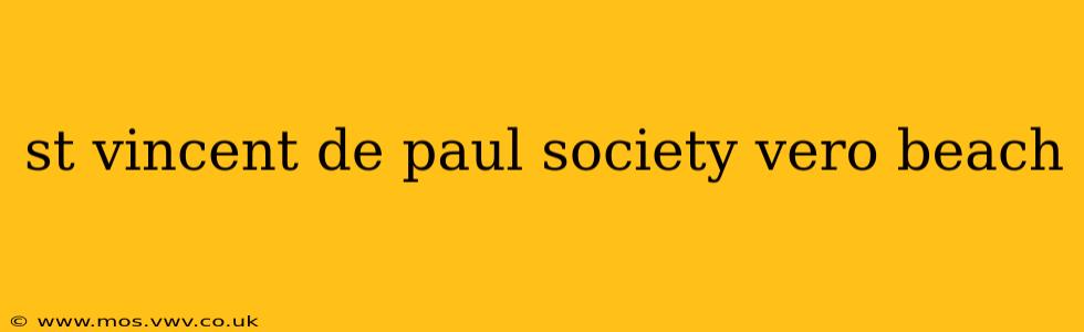st vincent de paul society vero beach
