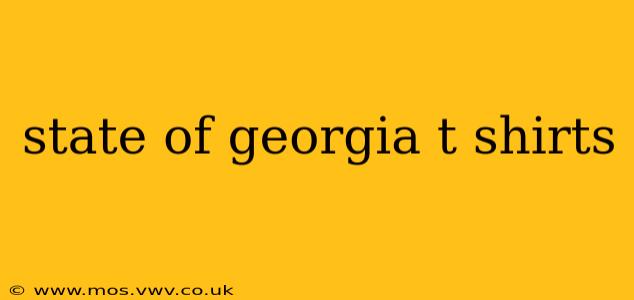 state of georgia t shirts