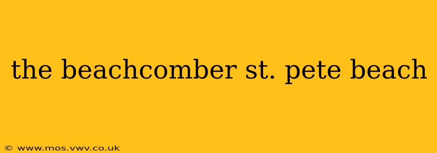 the beachcomber st. pete beach