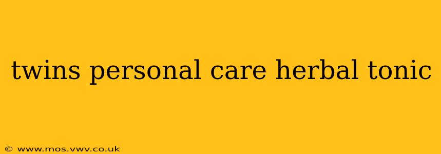twins personal care herbal tonic