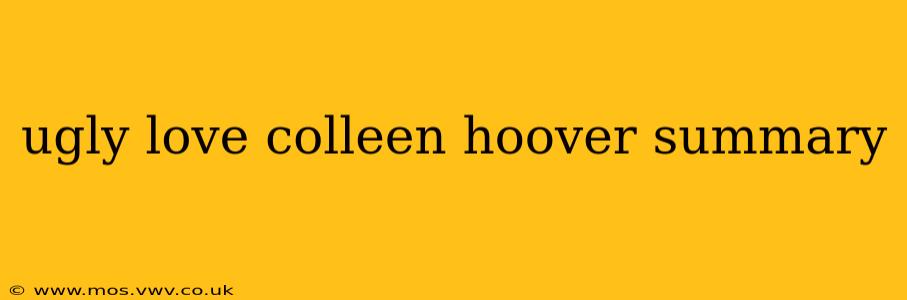 ugly love colleen hoover summary