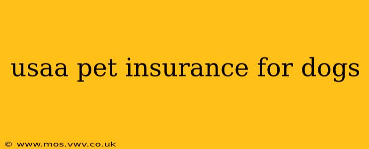 usaa pet insurance for dogs