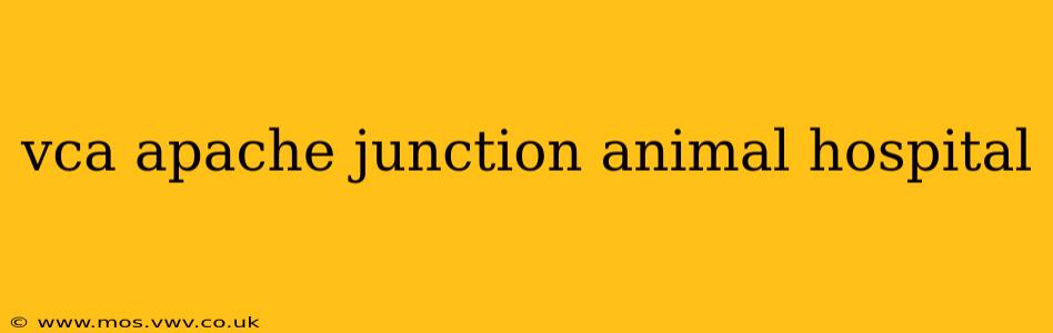 vca apache junction animal hospital