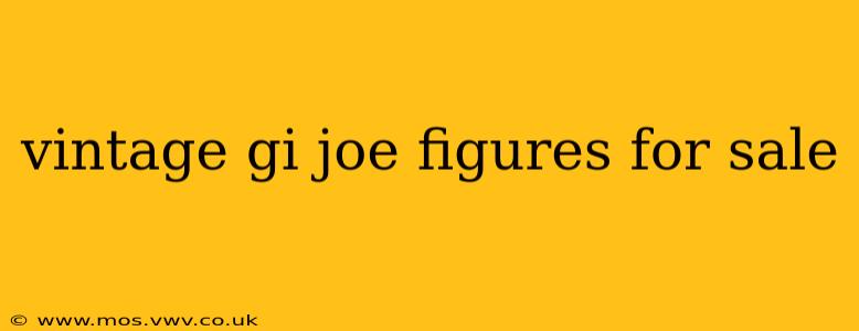vintage gi joe figures for sale
