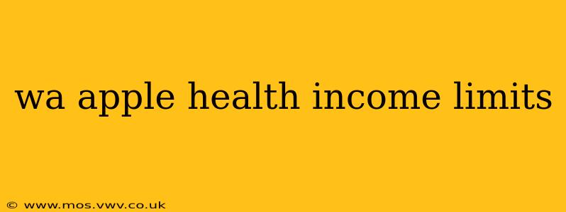 wa apple health income limits
