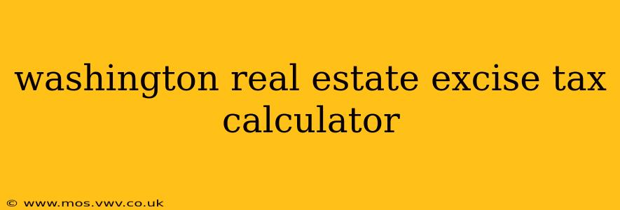 washington real estate excise tax calculator