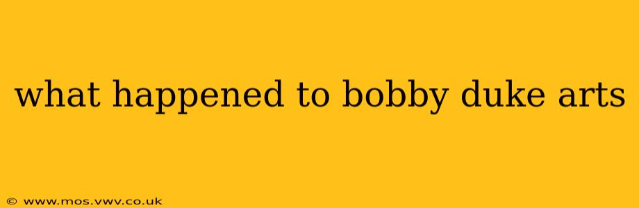 what happened to bobby duke arts