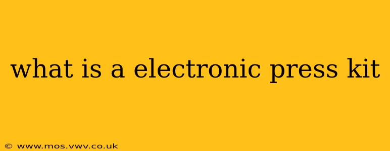 what is a electronic press kit
