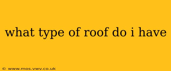 what type of roof do i have