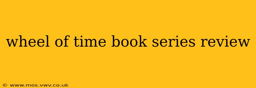 wheel of time book series review