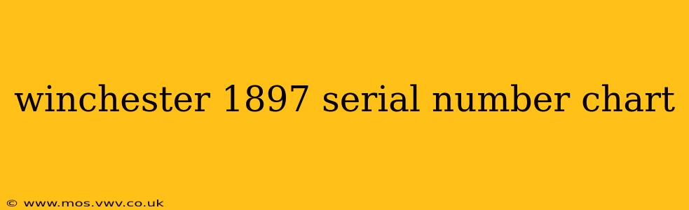 winchester 1897 serial number chart